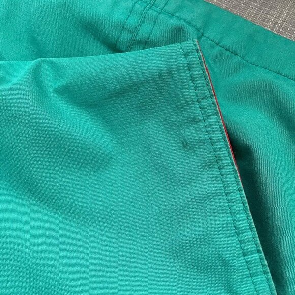 Vintage London Fog Green Full Zip Raincoat Women's Size XS Pockets Gorpcore - Picture 6 of 10